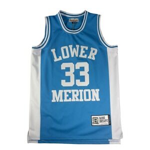 Authentic Classics Kobe Bryant Lower Merion High School Jersey Blue White 33 M